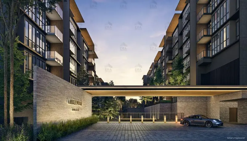 Amberwood at Holland arrival plaza, artist's impression