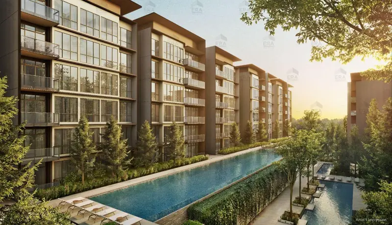 Amberwood at Holland hilltop lap pool, artist's impression