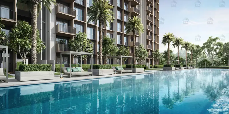 Coastal Cabana lap pool, artist's impression