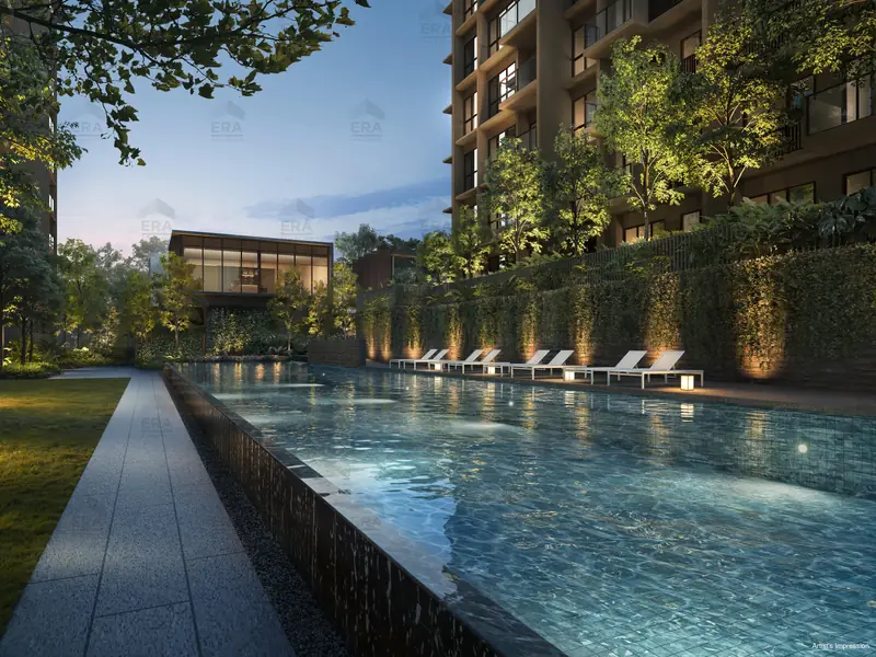 Dunearn House 50m lap pool, artist's impression