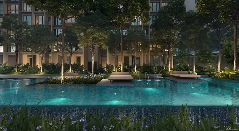 Dunearn House wellness pool, artist's impression