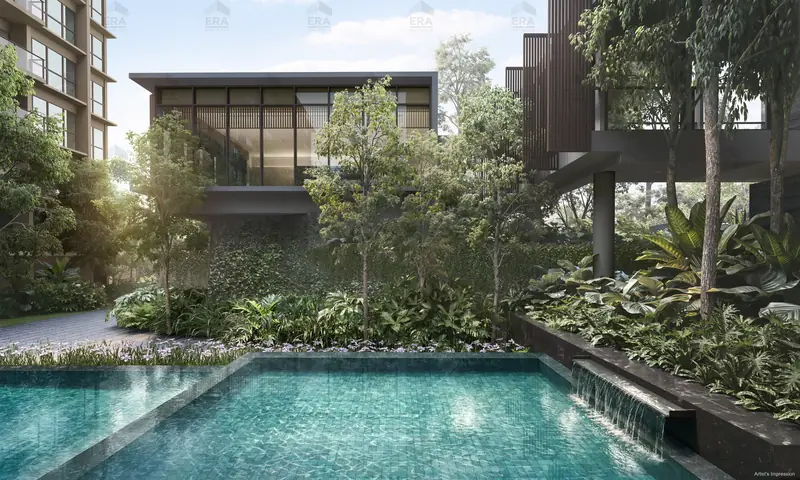 Dunearn House Dunearn Club pool, artist's impression