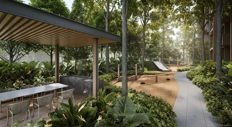 Dunearn House play garden, artist's impression