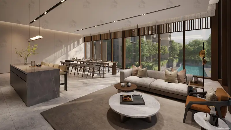 Dunearn House Dunearn Club interior, artist's impression