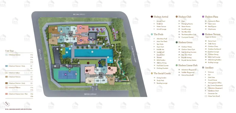 Hudson Place Residences site plan