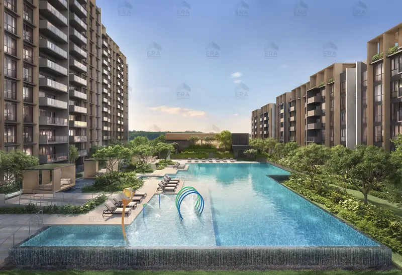 Narra Residences main pool, artist's impression