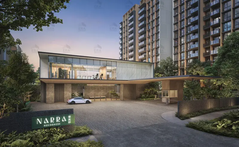 Narra Residences arrival, artist's impression