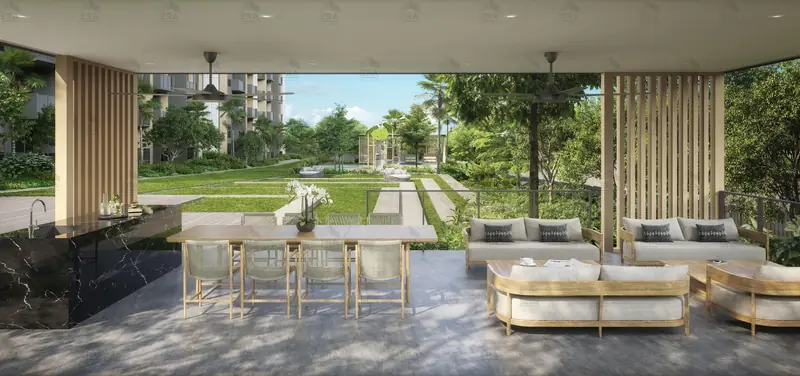 Narra Residences pavilion, artist's impression