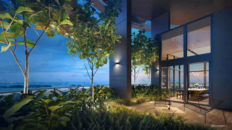 Newport Residences sky garden, artist's impression