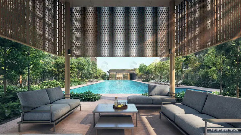 Pinery Residences 50m lap pool, artist's impression
