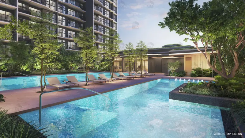 Pinery Residences hydrotherapy pool, artist's impression