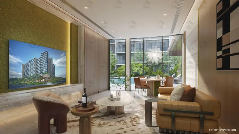 Pinery Residences games lounge, artist's impression