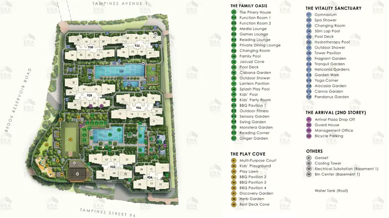 Pinery Residences site plan
