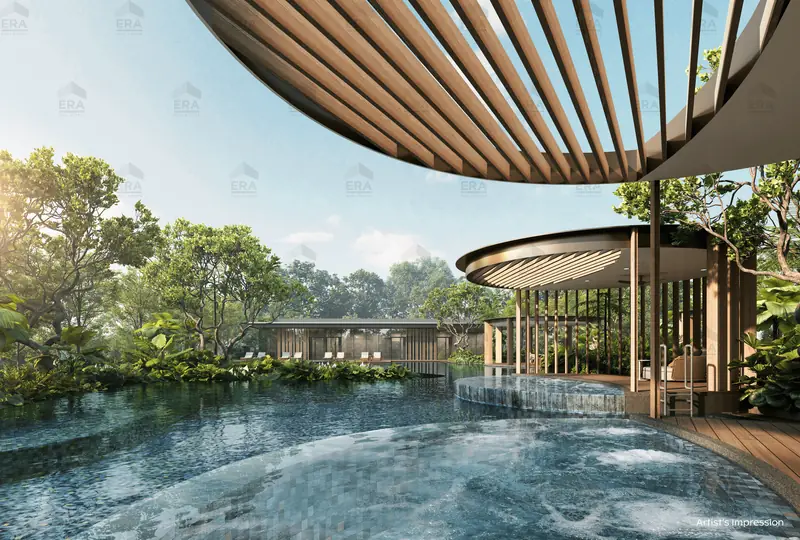 Thomson Reserve hydro spa pool, artist's impression