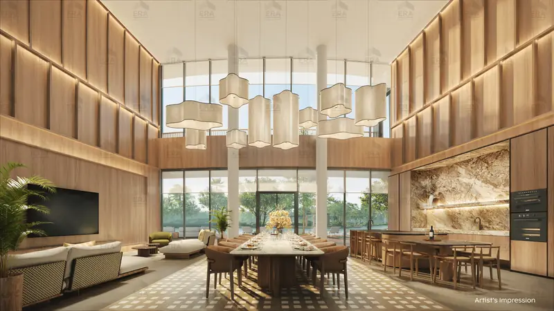 Thomson Reserve grand function room, artist's impression