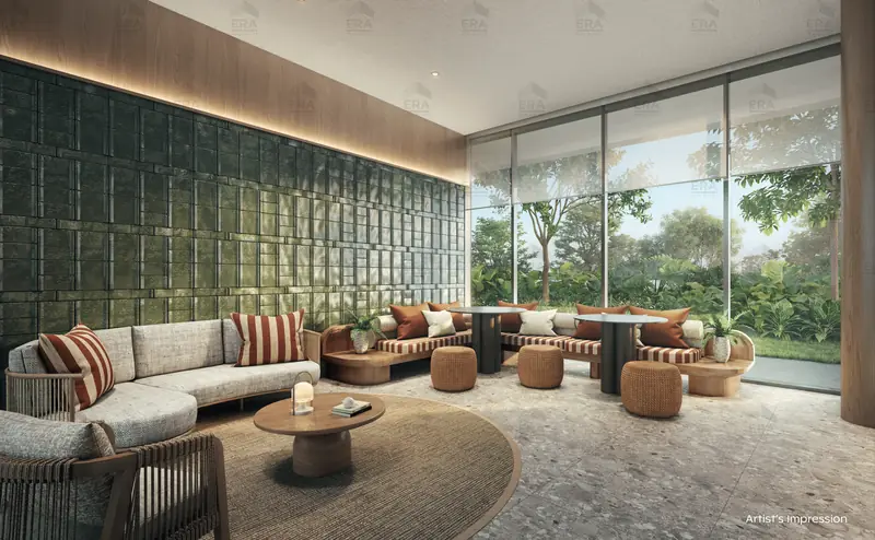 Thomson Reserve Olive Lounge, artist's impression