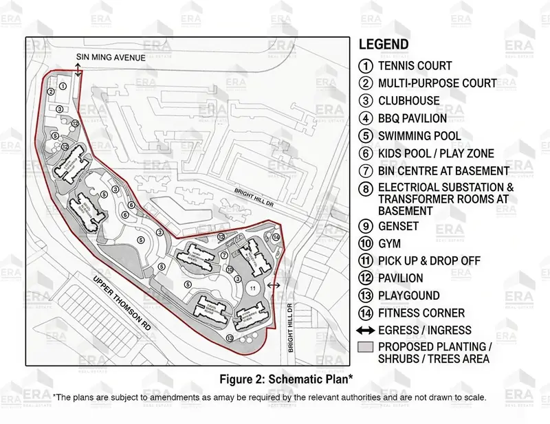 Thomson Reserve schematic site plan