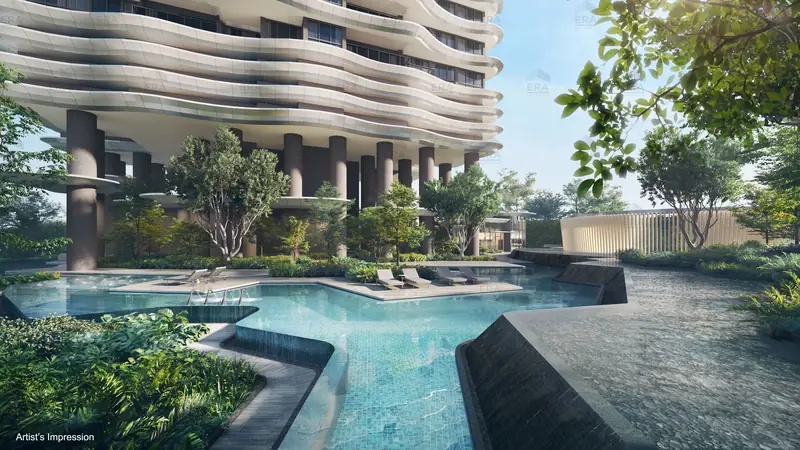 Zyon Grand relaxation lagoon, artist's impression
